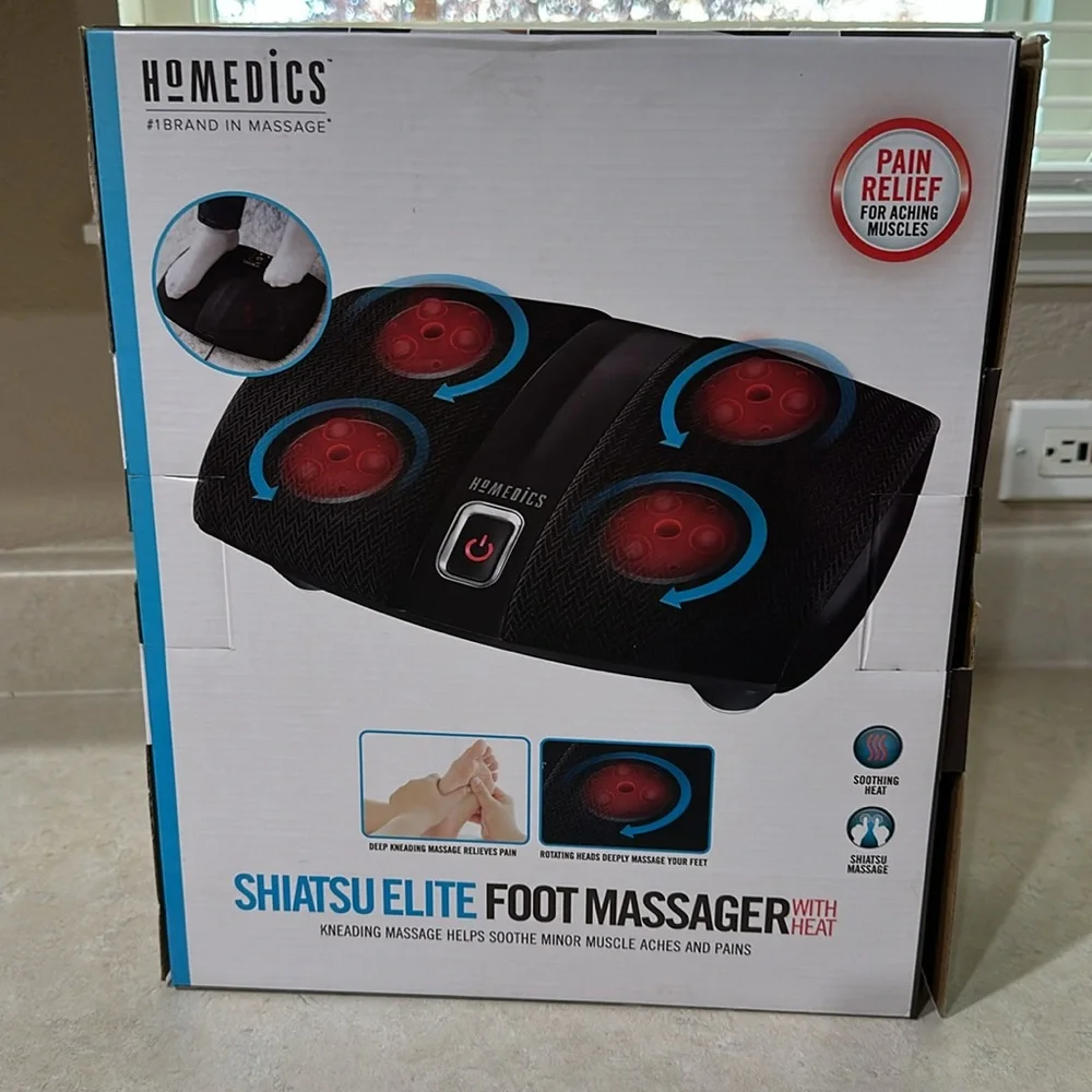 BNIB Homedics Shiatsu Elite Heated Foot Massager ⭐️ HOST PICK! - Picture 6 of 7